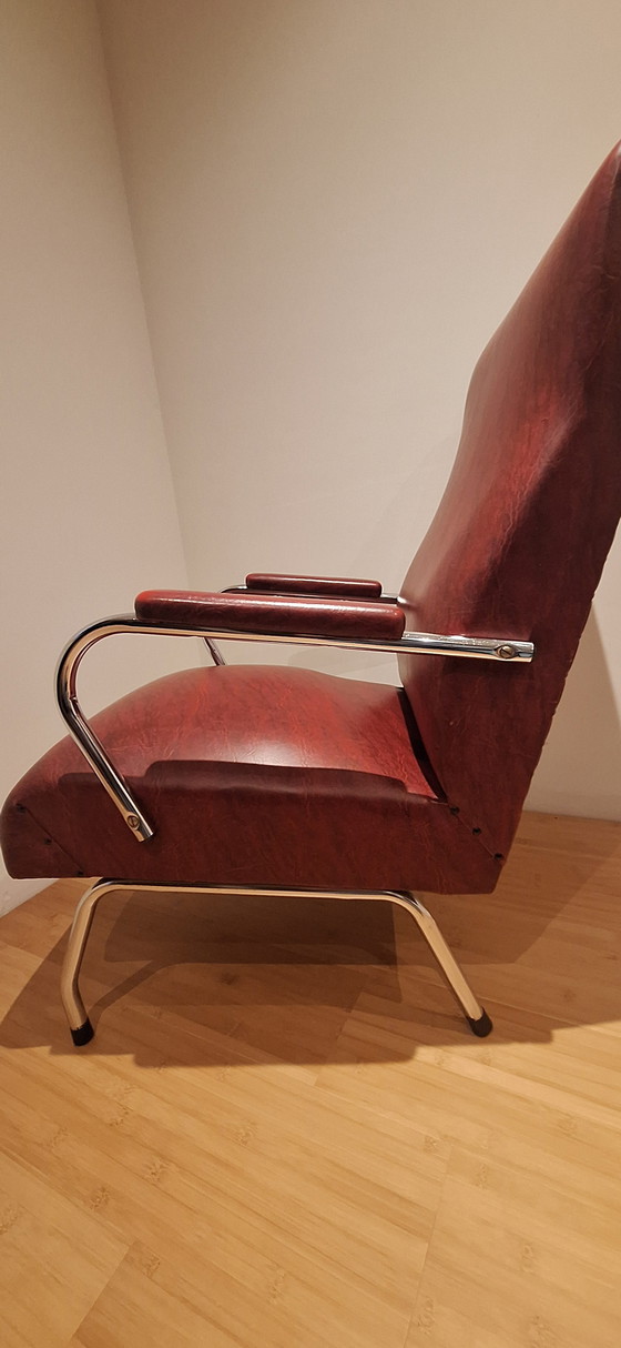 Image 1 of Poltrona con struttura tubolare