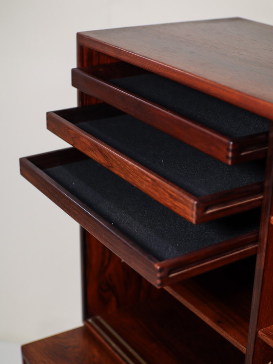 Image 1 of Highboard Kai Kristiansen 54 Rosewood Danish Sideboard