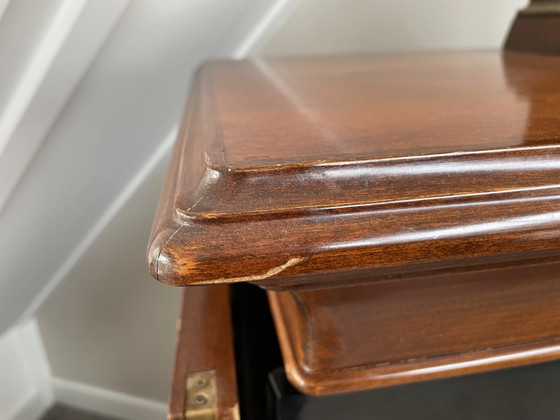 Klassischer (TV) Schrank – Aufbewahrungsschrank, Wood, Brass (photo 11 of 15)