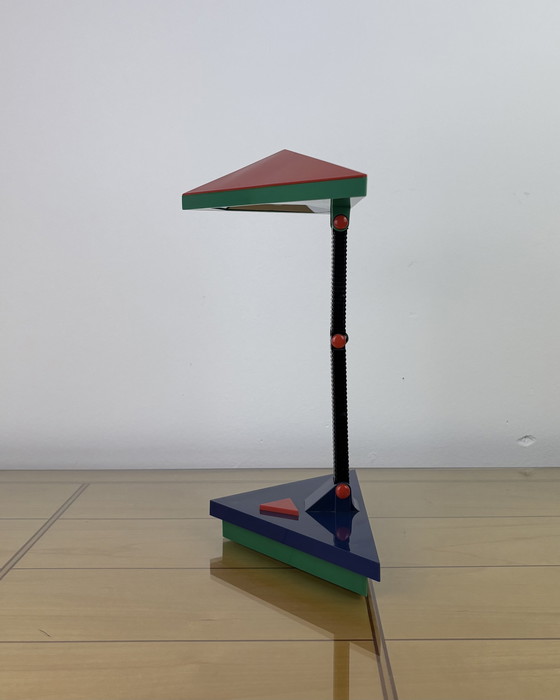 Image 1 of Lampada postmoderna in stile Memphis di Kyoji Tanaka, Giappone anni &#39;80, lampada vintage, lampada da tavolo, Rabbit Tanaka, 