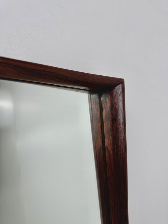 Image 1 of Specchio da parete in palissandro danese