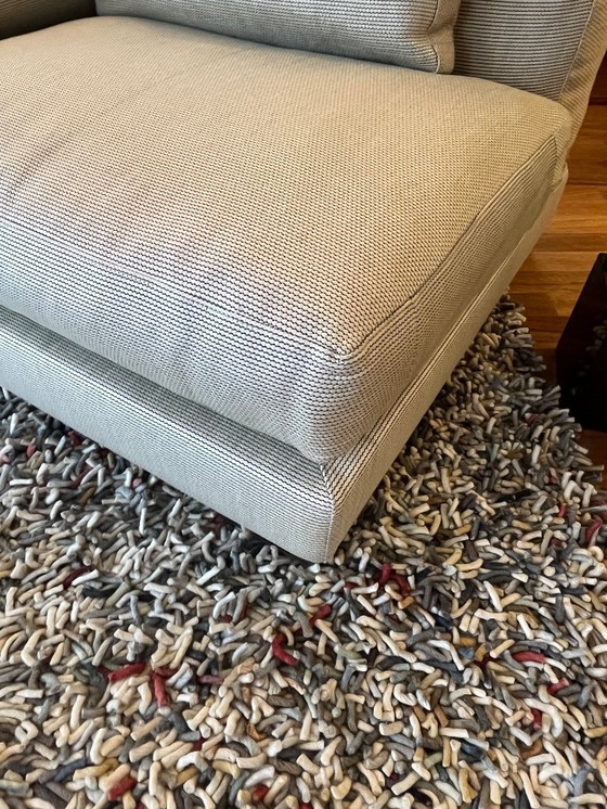 Image 1 of Flexform Cestone composizione angolare/2 panche con poggiapiedi