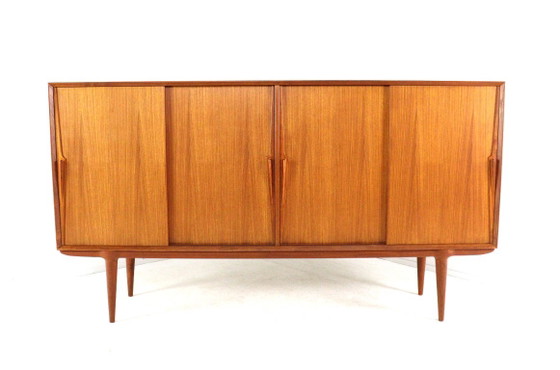 Gunni Omann For Omann Jun Model 19 Cabinet Highboard Vintage Teak – High Boards, Wood (photo 9 of 18)