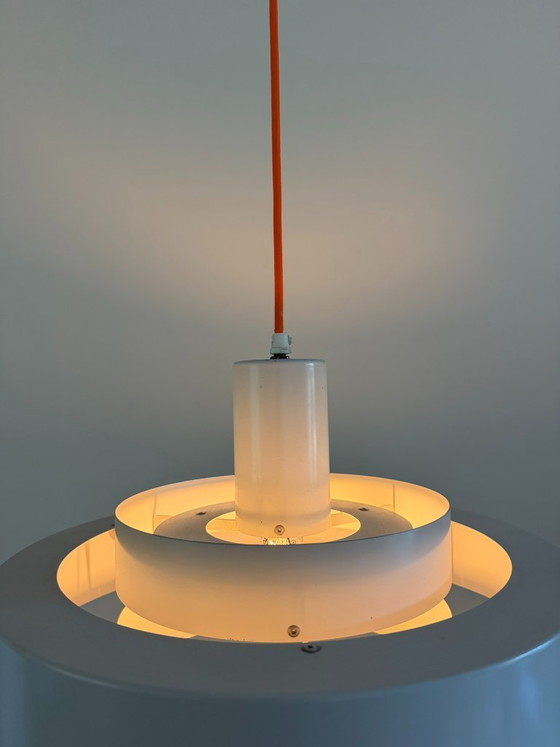 Lampada a sospensione vintage Fog & Morup Equator - Jo Hammerborg - Design danese - Stile brutalista (photo 3 of 12)