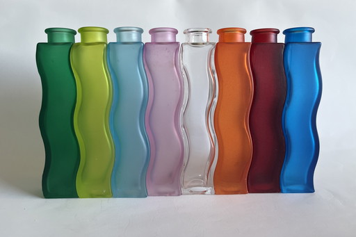 8 Vintage IKEA Skamt Swirl Vases