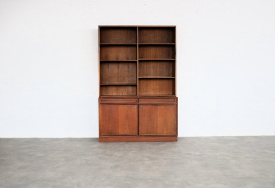 Image 1 of Bibliothèque double suédoise vintage