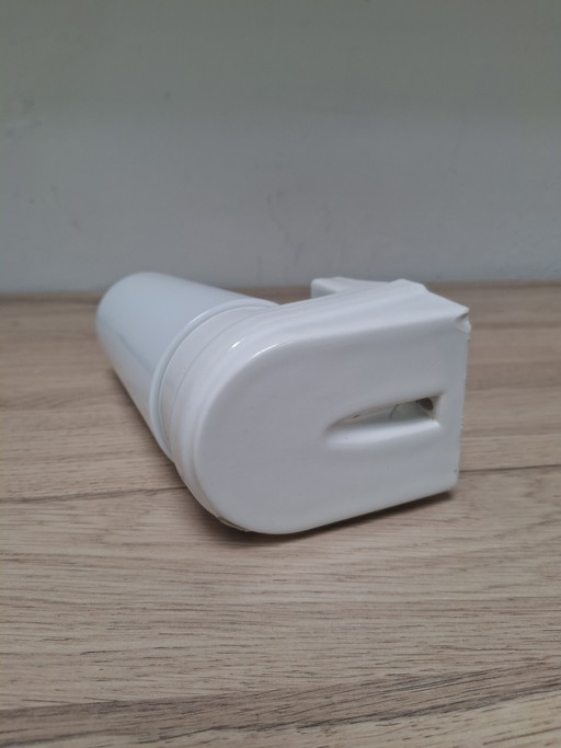 Aplique de baño vintage blanco Ifö. Sigvard Bernadotte