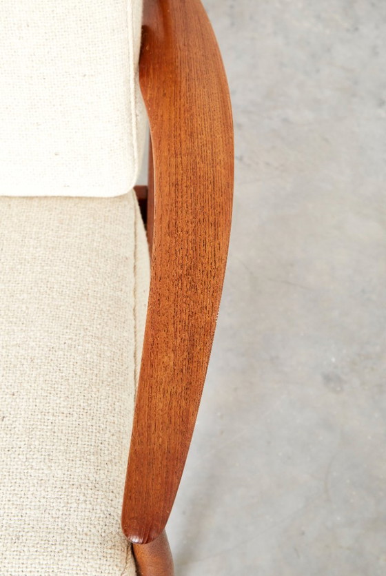 Mid-Century FD118 Teak Easy Chair by Grete Jalk for France & Søn – Armchairs, Wood (photo 14 of 16)