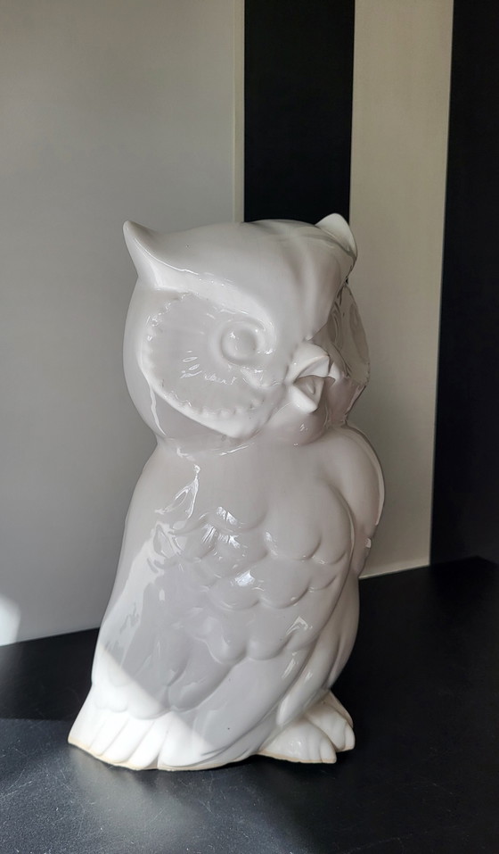Image 1 of Gufo in ceramica vintage degli anni '70, diventato un oggetto di culto.