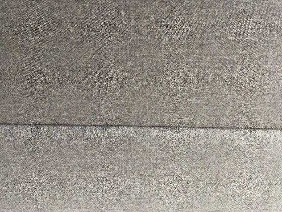 Letto boxspring Carpe Diem Sandö con gambe cromate, Letti matrimoniali, Tessile, Metallo, Grigio, Scandinavian (foto 4 di 5)