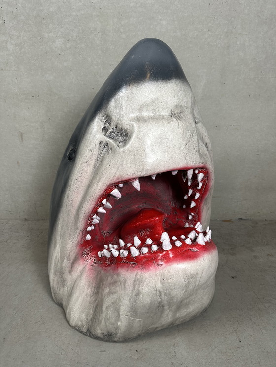 Image 1 of Decorazione murale vintage XL - squalo (poliestere)