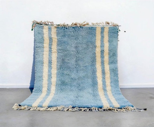 Tapis Berbère Marocain Authentique Fait Main 250cmx200cm – vloerkleden en tapijten, Cotton