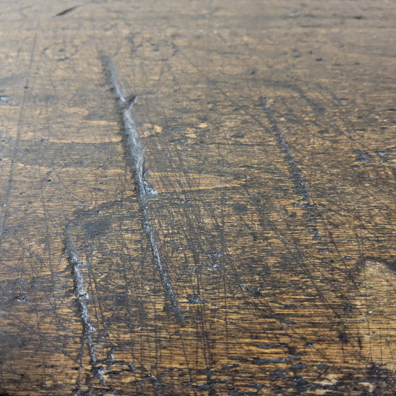 Image 1 of Atril / escritorio antiguo de madera de roble (siglo XIX) / escritorio de oficinista