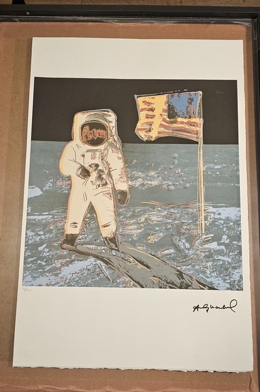 ANDY WARHOL (edizione limitata) MOONWALK 20/100