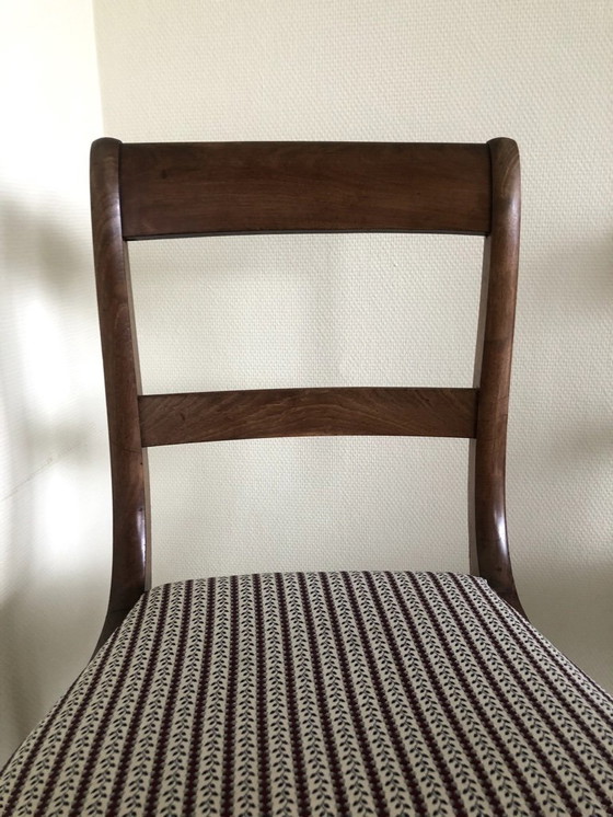 Image 1 of 2 Biedermeier-Stühle (mit edler Polsterung)