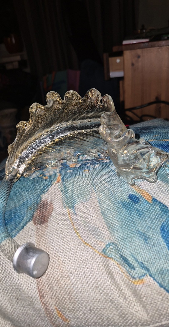 Teil Kronleuchter Murano ? – Dekoration, Gold, Murano Glass (photo 7 of 8)