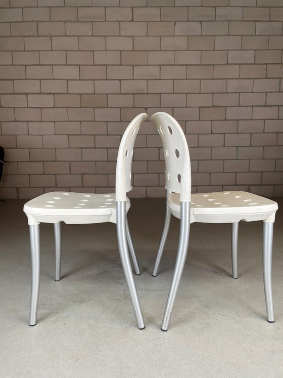 Halifax Minni Chair, Citterio (Voorraad: Meerdere) – Eetkamerstoelen, Plastic, Aluminium (photo 4 of 24)