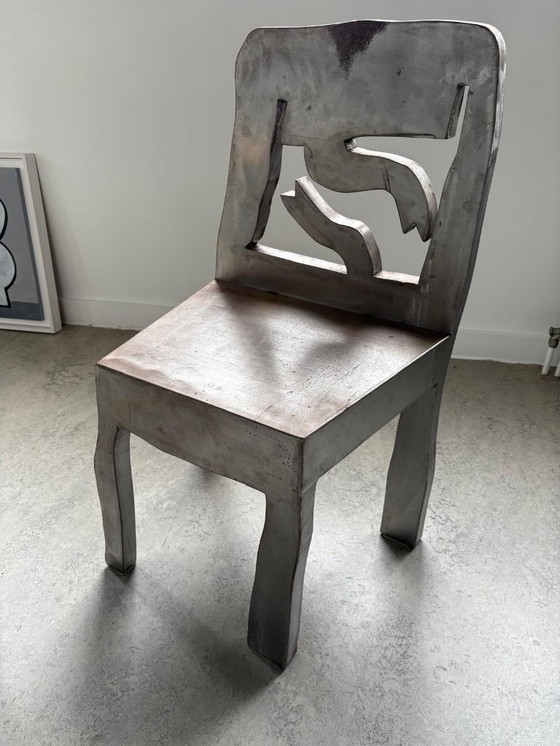 Image 1 of Klaas Gubbels Stoel object staal