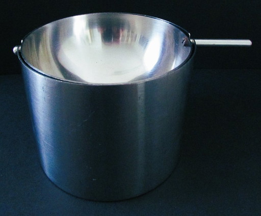 Stelton zylindrischer Aschenbecher, Edelstahl