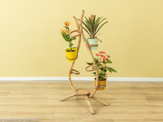 Image 1 of Soporte escultural para flores de bambú