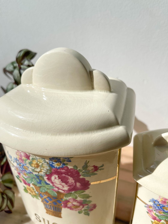 Image 1 of Pots à Épices Digoin Sarreguemines