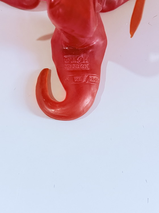 Image 1 of Fish Design by Gaetano Pesce Clear SpecialVase Numbered Edition