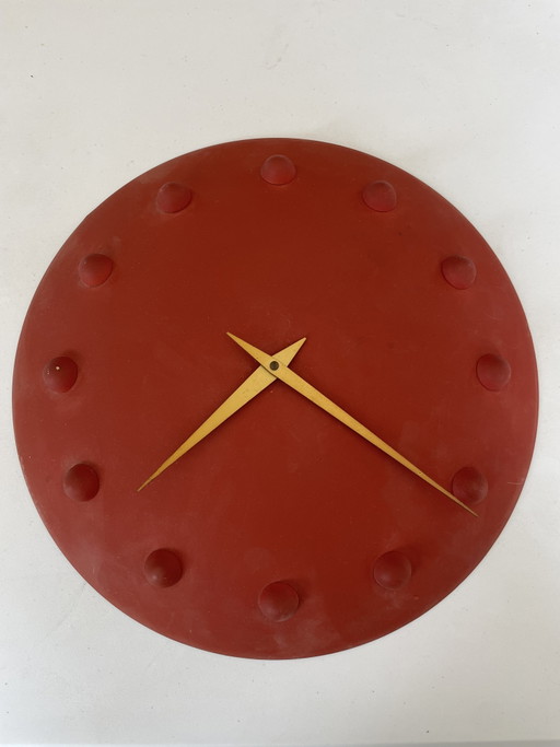 Vintage Space Age Klok – klokken, Aluminium (photo 2 of 11)