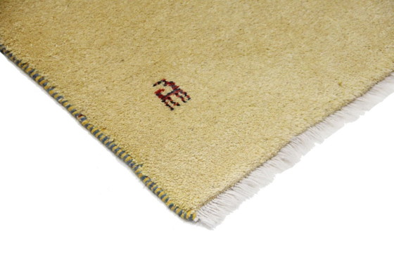 Image 1 of Origineel modern Indo Gabbeh wollen tapijt 197 x 71 cm, uitstekende staat