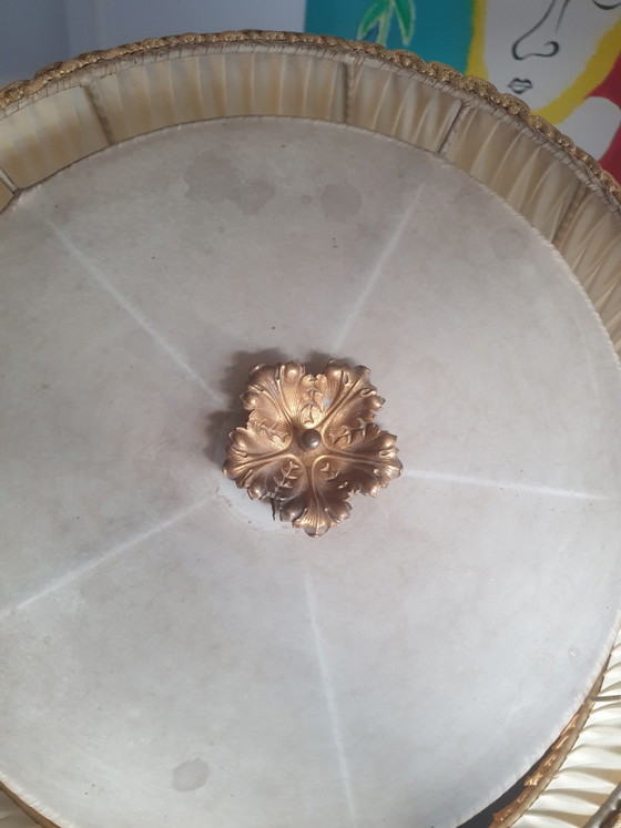 Image 1 of Lampe de table vintage Hollywood Regency « Bouddha » – Dans le style de Domenico Zanotto – Fabriquée en Italie, années 1970