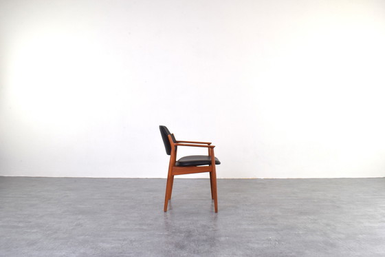Image 1 of Mid-Century Danish Teak Chairs Model 62a by Arne Vodder for Sibast, 1960s.
