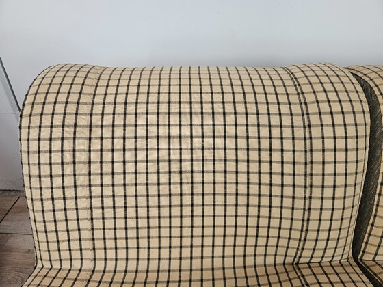 Divano modulare in tessuto a quadri, 1970 – Divani modulari, Tessile (photo 5 of 18)