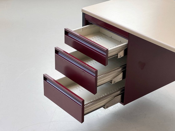 Image 1 of Bigla Schreibtisch aus Stahlrohr mit Metallkorpus, 1970er Jahre