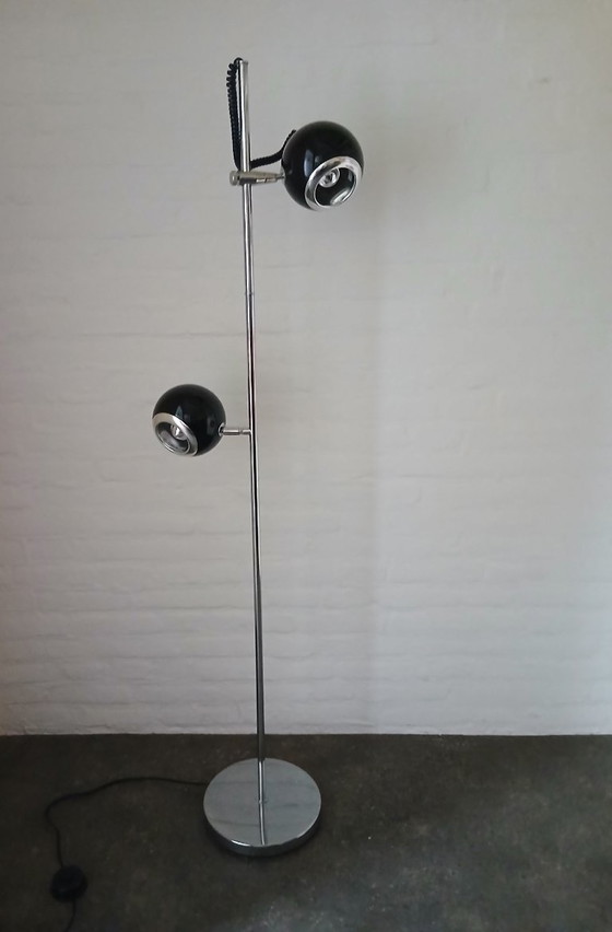 Image 1 of Lampadaire boule rétro Leimotiv