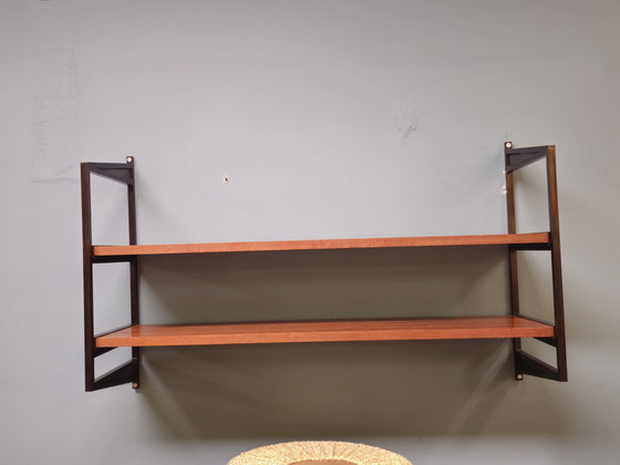 Vintage West Germany Braunschweig Wandrek Wandplank Kastje – Plastic, Wood (photo 3 of 14)
