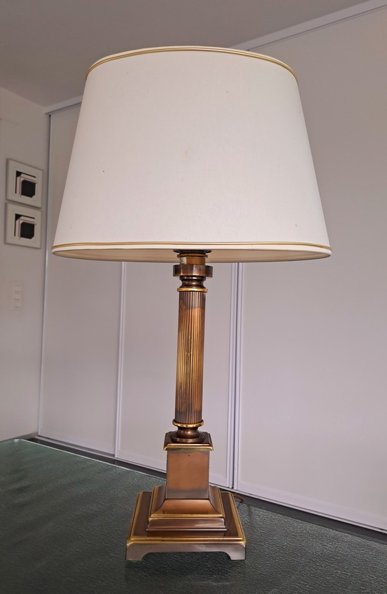 Image 1 of Set Herda Brass Table Lamps