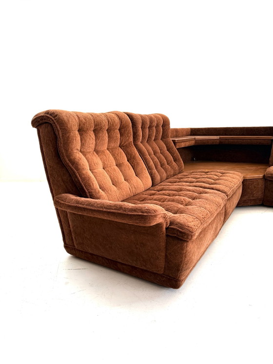 Vintage 8-piece modular sofa, Lemke ‘80 – Wood, Metal (photo 7 of 14)