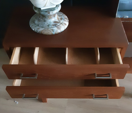 Image 1 of Mooie vintage teakhouten kaptafel jaren 60