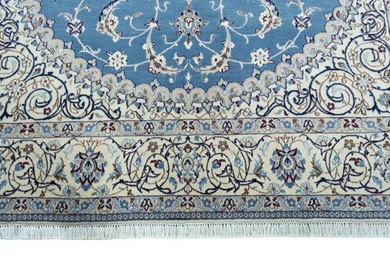 Image 1 of Squisito tappeto orientale Nain 9La con contenuto di seta - 301 x 196 cm - Annodato a mano