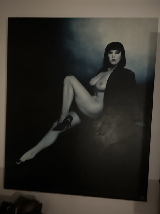Flash, Horst Janssen, Kunst, Canvas, Zwart (foto 4 van 5)