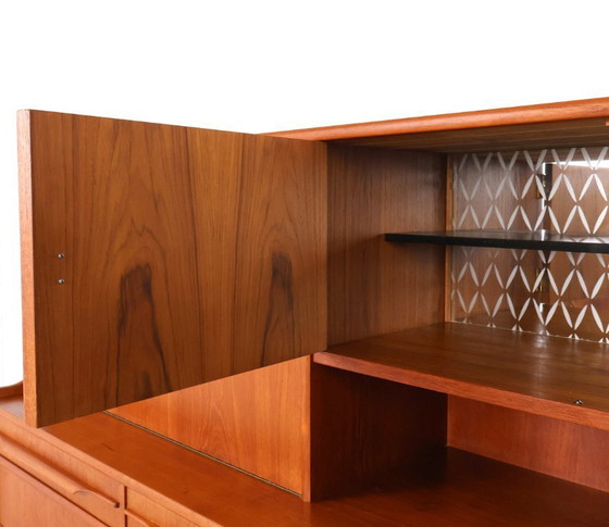 Image 1 of Vintage teak highboard, Denmark 1960s