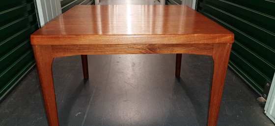 Image 1 of Table basse en teck de conception danoise