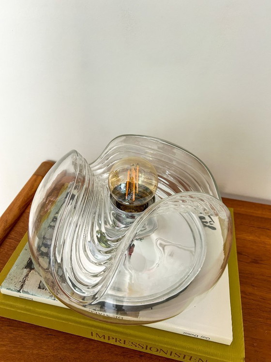 Image 1 of Plafonnier vintage Peil & Putzler 'Wave'