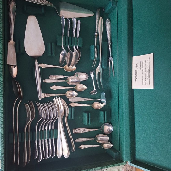 Image 1 of Hoogwaardig zilveren bestek uit Bruchlandung als investering.