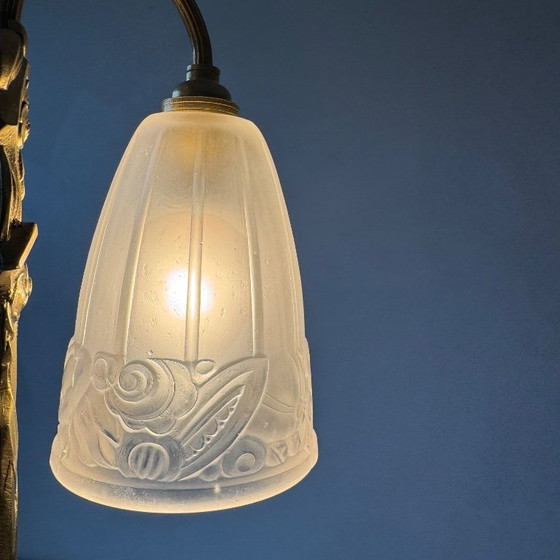 Image 1 of ANTIGUO CANDELABRO ART-DECO