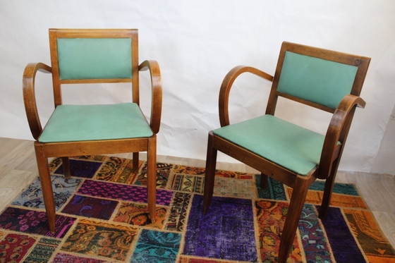 Image 1 of PAIR OF ART DECO BRIDGES 1950 FRANCE