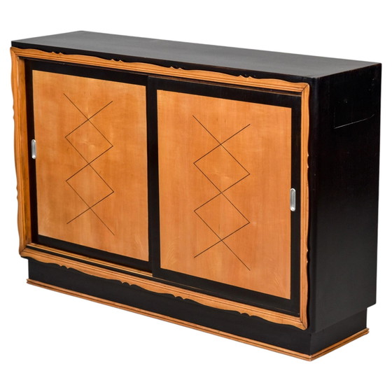 Tito Agnoli 1970 Italienischer Pekari Schwarzer Leder Schrank für Caleido – Schränke, Italian Design (photo 5 of 27)