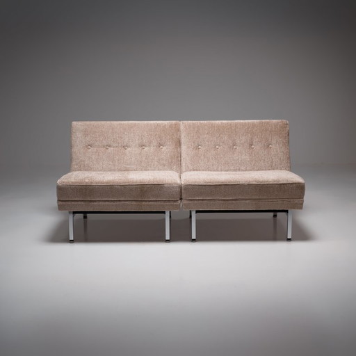 Sillones modulares George Nelson para Herman Miller, juego de 2
