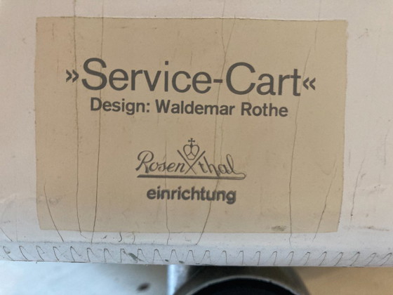 Image 1 of Carrello di servizio Rosenthal Waldemar Rothe