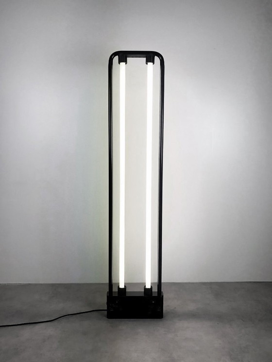 Image 1 of Vintage Postmodern Floor Lamp • Duo • Boccato/Gigante/Zambusi • Zerbetto • 1980