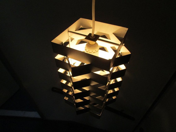 Image 1 of Lampada a sospensione in metallo di Hoogervorst per Anvia, anni '50.